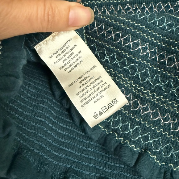 Anthropologie Smocked Blouse - Picture 8 of 9